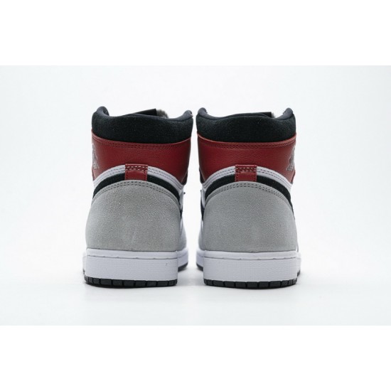 Air Jordan 1 High Smoke Grey Red