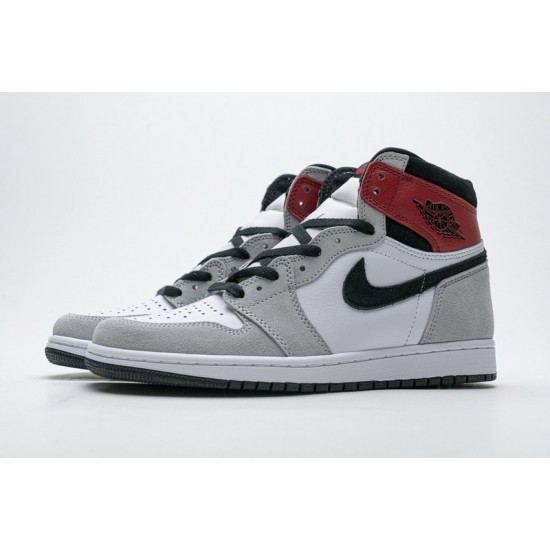 Air Jordan 1 High Smoke Grey Red