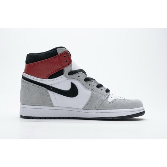 Air Jordan 1 High Smoke Grey Red