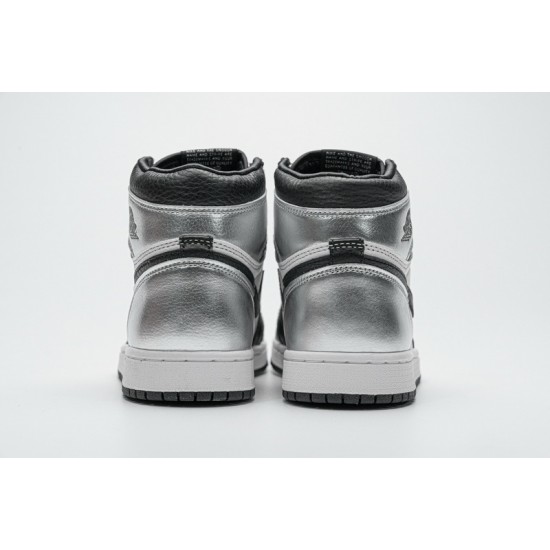 Air Jordan 1 High OG Metallic Silver