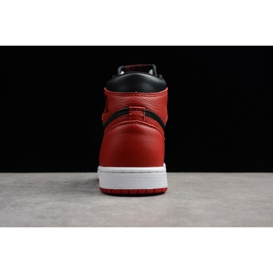 Jordan 1 Retro High Banned 2016 555088-001 Basketball Shoes