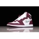 Jordan 1 Retro High Bordeaux 555088-611 Basketball Shoes