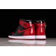 Jordan 1 Retro High Bred Patent 555088-063 Basketball Shoes
