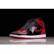 Jordan 1 Retro High Bred Patent 555088-063 Basketball Shoes