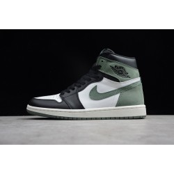 Jordan 1 Retro High Clay Green 555088-135 Basketball Shoes