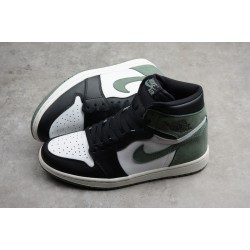 Jordan 1 Retro High Clay Green 555088-135 Basketball Shoes