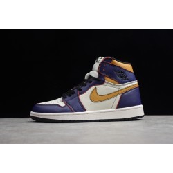Jordan 1 Retro High Court Purple CD6578-507 Basketball Shoes