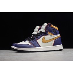 Jordan 1 Retro High Court Purple CD6578-507 Basketball Shoes