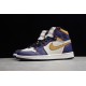 Jordan 1 Retro High Court Purple CD6578-507 Basketball Shoes