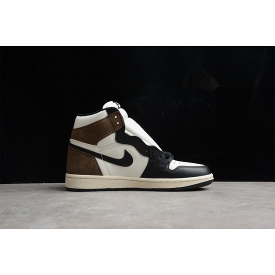 Jordan 1 Retro High Dark Mocha 555088-105 Basketball Shoes