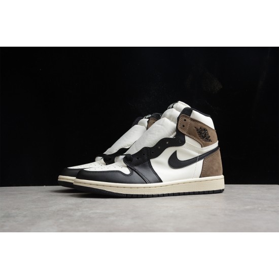 Jordan 1 Retro High Dark Mocha 555088-105 Basketball Shoes