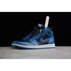 Jordan 1 Retro High Datk Marina Blue 555088-404 Basketball Shoes