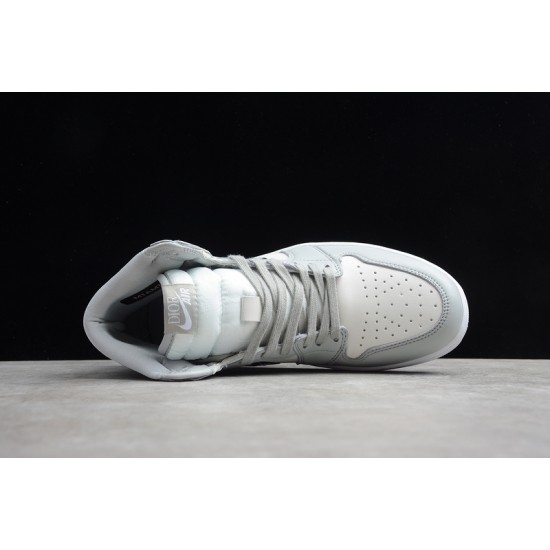 Jordan 1 Retro High Dior X 553668-999 Basketball Shoes