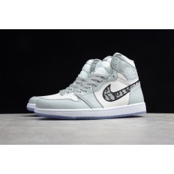 Jordan 1 Retro High Dior X 553668-999 Basketball Shoes