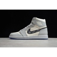 Jordan 1 Retro High Dior X CN8607-002 Basketball Shoes