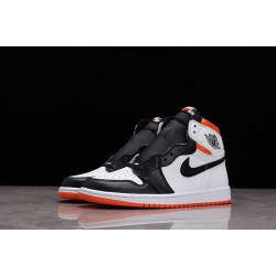 Jordan 1 Retro High Electro Orange 555088-180 Basketball Shoes