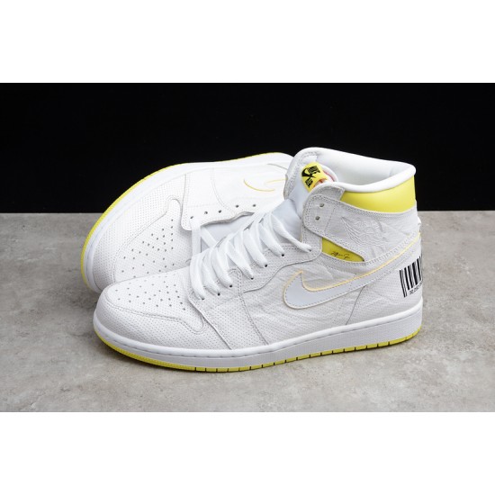 Jordan 1 Retro High First Class Flight 555088-170 Basketball Shoes