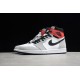 Jordan 1 Retro High Light Smoke Grey 555088-126 Basketball Shoes
