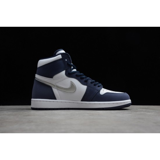 Jordan 1 Retro High Midnight Navy DC1788-100 Basketball Shoes