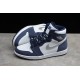 Jordan 1 Retro High Midnight Navy DC1788-100 Basketball Shoes