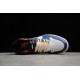 Jordan 1 Retro High NRG Storm Blue BV1300-146 Basketball Shoes