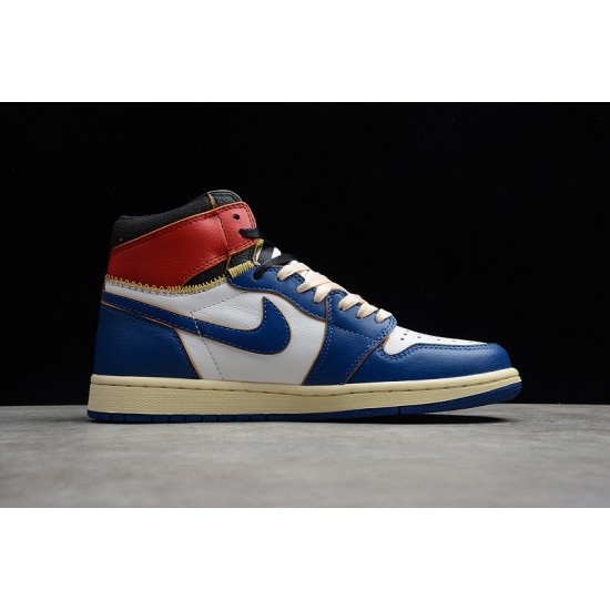 Jordan 1 Retro High NRG Storm Blue BV1300-146 Basketball Shoes