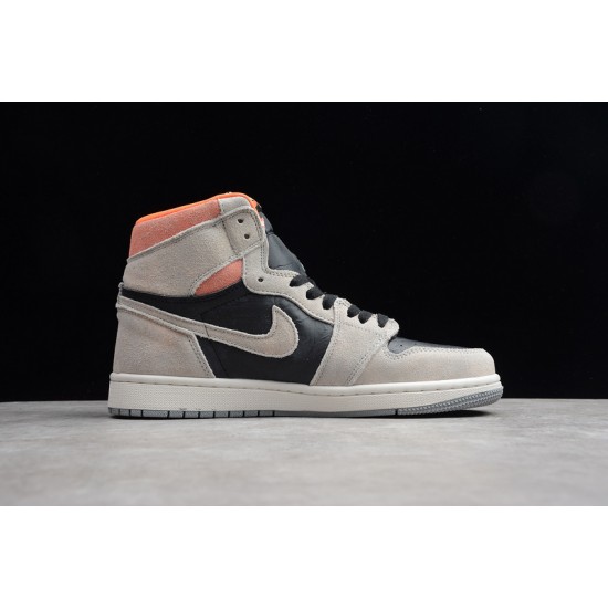 Jordan 1 Retro High Neutral Grey 555088-018 Basketball Shoes