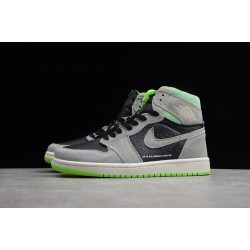 Jordan 1 Retro High Neutral Grey Volt 555088-070 Basketball Shoes