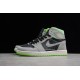 Jordan 1 Retro High Neutral Grey Volt 555088-070 Basketball Shoes
