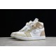 Jordan 1 Retro High Olive Aura CT0979-102 Basketball Shoes
