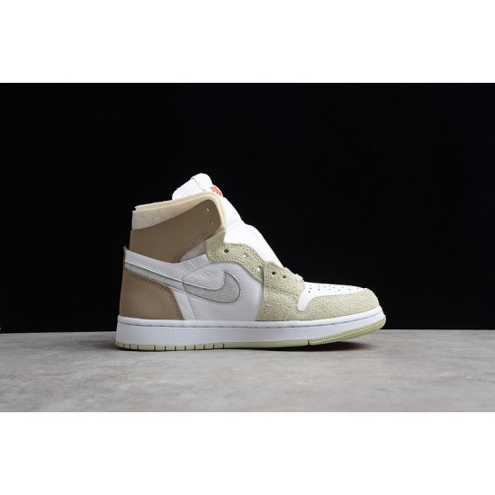 Jordan 1 Retro High Olive Aura CT0979-102 Basketball Shoes