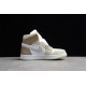 Jordan 1 Retro High Olive Aura CT0979-102 Basketball Shoes