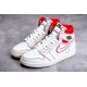 Jordan 1 Retro High Phantom 555088-160 Basketball Shoes White Red