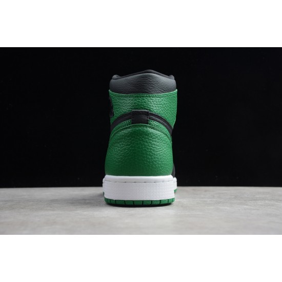 Jordan 1 Retro High Pine Green 555088-030 Basketball Shoes