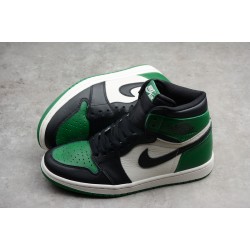 Jordan 1 Retro High Pine Green 555088-302 Basketball Shoes