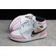 Jordan 1 Retro High Pink White 555088-688 Basketball Shoes