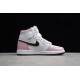 Jordan 1 Retro High Pink White 555088-688 Basketball Shoes