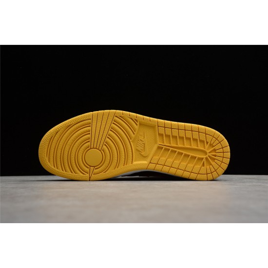 Jordan 1 Retro High Pollen 555088-701 Basketball Shoes