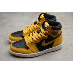 Jordan 1 Retro High Pollen 555088-701 Basketball Shoes