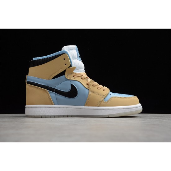 Jordan 1 Retro High Psychic Blue Sesame CT0979-400 Basketball Shoes
