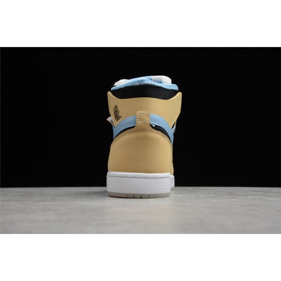 Jordan 1 Retro High Psychic Blue Sesame CT0979-400 Basketball Shoes