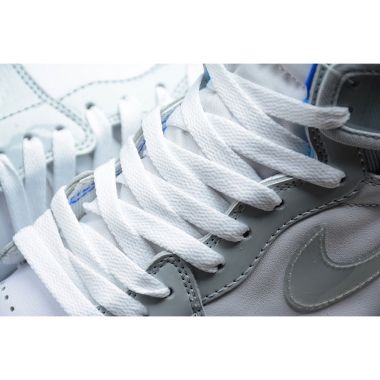 Jordan 1 Retro High Racer Blue CK6637-104 Basketball Shoes Gray