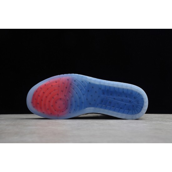 Jordan 1 Retro High Racer Blue CK6637-104 Basketball Shoes Gray
