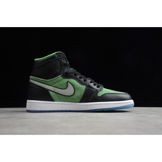 Jordan 1 Retro High Rage Green CK6637-002 Basketball Shoes