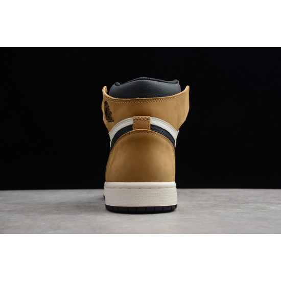 Jordan 1 Retro High Rookie of the Year 555088-700 Basketball Shoes