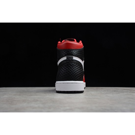 Jordan 1 Retro High Satin Snake CD0461-601 Basketball Shoes