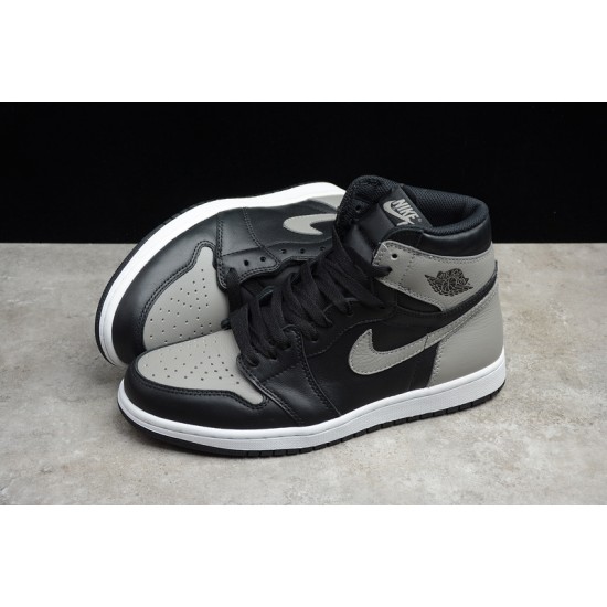 Jordan 1 Retro High Shadow 555088-013 Basketball Shoes