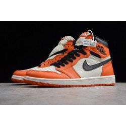 Jordan 1 Retro High Shattered Backboard Away 555088-113  Basketball Shoes