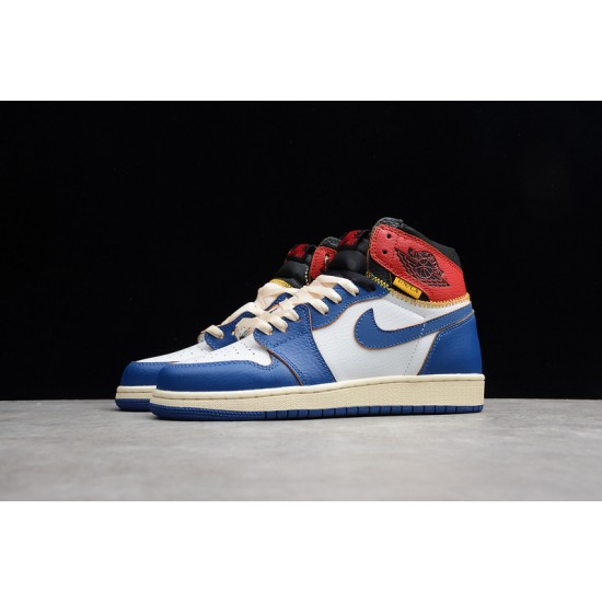 Jordan 1 Retro High Storm Blue BV1300-146 Basketball Shoes