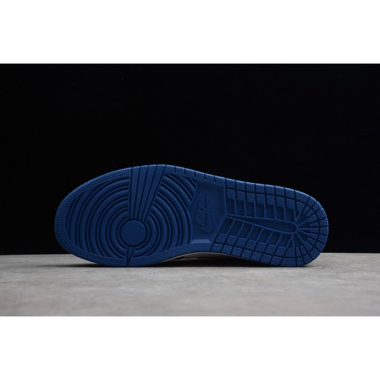 Jordan 1 Retro High Storm Blue BV1300-146 Basketball Shoes